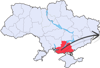 Карта региона Херсон